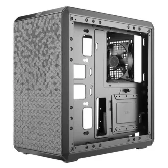 Cooler Master Gehäuse MasterBox Q300L, micro-ATX, mini-ITX, Mini Tower, USB 3.0, schwarz, ohne Netzteil