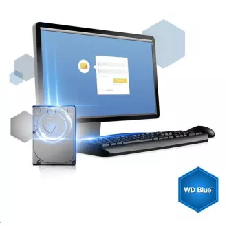 WD BLUE WD10EARZ 1TB, SATA III 3,5", 64MB 5400RPM, 150MB/s, CMR