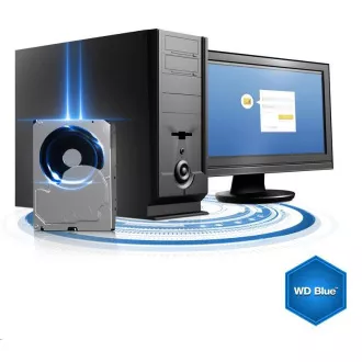 WD BLUE WD10EARZ 1TB, SATA III 3,5", 64MB 5400RPM, 150MB/s, CMR