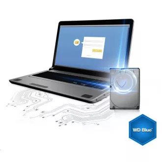WD BLUE WD10EARZ 1TB, SATA III 3,5", 64MB 5400RPM, 150MB/s, CMR