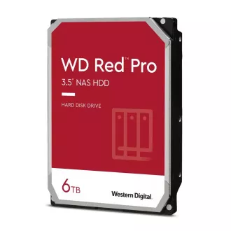 WD RED Pro NAS WD6005FFBX 6TB, SATA III 3,5", 256MB 7200RPM, 238MB/s, CMR