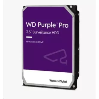WD PURPLE PRO WD8002PURP 8TB, SATA III 3,5", 256MB 7200RPM, 267MB/s, CMR WD PURPLE PRO WD8002PURP 8TB, SATA III 3,5", 256MB 7200RPM, 267MB/s, CMR
