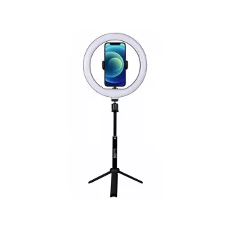 WG - Vlog Kit Grundausstattung für die Aufnahme von Videoblogs, Stativ, Telefonhalter, LED-Licht