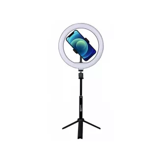 WG - Vlog Kit Grundausstattung für die Aufnahme von Videoblogs, Stativ, Telefonhalter, LED-Licht