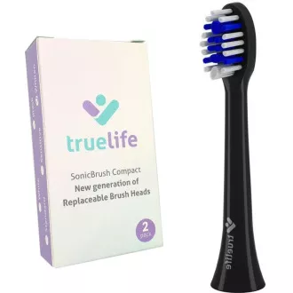 TrueLife SonicBrush Compact Köpfe Schwarz Whiten