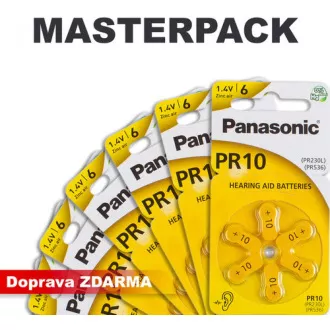 PANASONIC Zink-Luft-Batterie PR-230 (10) / 6LB AAA 1, 2V (Blister 6 Stück)