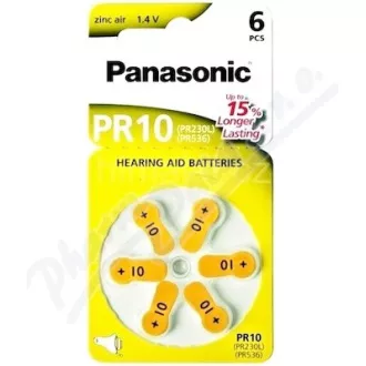 PANASONIC Zink-Luft-Batterie PR-230 (10) / 6LB AAA 1, 2V (Blister 6 Stück)