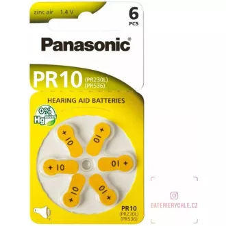 PANASONIC Zink-Luft-Batterie PR-230 (10) / 6LB AAA 1, 2V (Blister 6 Stück)