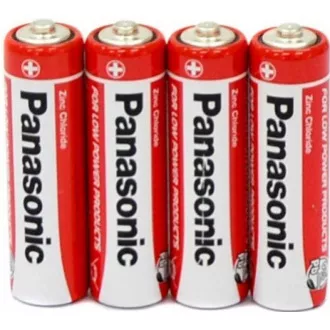 PANASONIC Zink-Kohle-Batterien Red Zinc R6RZ / 4P AA 1.5V (Schrumpfen 4 Stück)