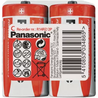 PANASONIC Zink-Kohle-Batterien Red Zinc R14RZ / 2P C 1.5V (schrumpfen 2 Stück) PANASONIC Zink-Kohle-Batterien Red Zinc R14RZ / 2P C 1.5V (schrumpfen 2 Stück)