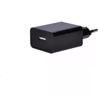 Solight USB Ladeadapter, 1x USB, 2400mA, AC 230V, schwarz Solight USB Ladeadapter, 1x USB, 2400mA, AC 230V, schwarz