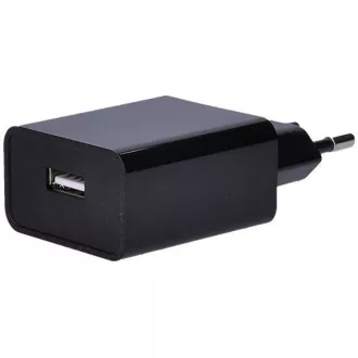 Solight USB Ladeadapter, 1x USB, 2400mA, AC 230V, schwarz Solight USB Ladeadapter, 1x USB, 2400mA, AC 230V, schwarz