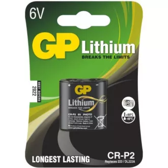 PANASONIC Lithium - PHOTO Batterie CR-P2L / 1BP 6V (Blister - 1 Stück)