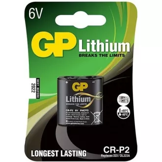 PANASONIC Lithium - PHOTO Batterie CR-P2L / 1BP 6V (Blister - 1 Stück)