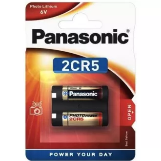 PANASONIC Lithium - PHOTO Batterie 2CR-5L / 1BP 6V (Blisterpackung - 1 Stück)