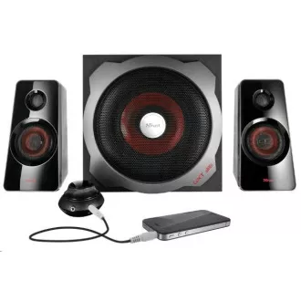 TRUST Speakers 2.1 GXT 38 Subwoofer-Lautsprecherset TRUST Speakers 2.1 GXT 38 Subwoofer-Lautsprecherset