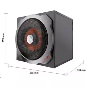TRUST Speakers 2.1 GXT 38 Subwoofer-Lautsprecherset TRUST Speakers 2.1 GXT 38 Subwoofer-Lautsprecherset