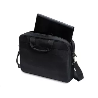 DICOTA Value Toploading Kit 14-16, Laptoptasche mit aufgesetzter optischer Maus, schwarz