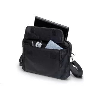 DICOTA Value Toploading Kit 14-16, Laptoptasche mit aufgesetzter optischer Maus, schwarz