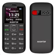 Aligator A720 4G Senior, schwarz   Ladestation