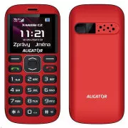 Aligator A720 4G Senior, rot und schwarz   Ladeständer
