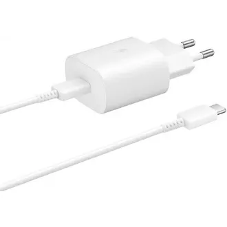 Samsung Reiseladegerät EP-TA800NWE, Quickcharge 25W, USB-C, weiß Samsung Reiseladegerät EP-TA800NWE, Quickcharge 25W, USB-C, weiß