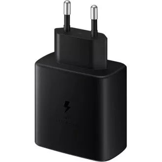 Samsung Reiseladegerät EP-T4510XBE, Schnellladung 45W, USB-C   USB-C Datenkabel, schwarz
