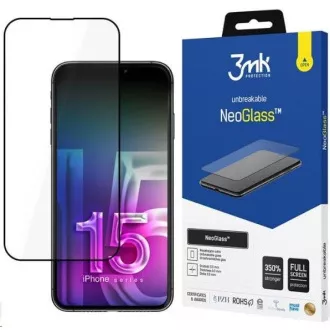 3mk NeoGlass Schwarz für Apple iPhone 15 Pro 3mk NeoGlass Schwarz für Apple iPhone 15 Pro