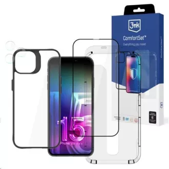 3mk Komfort-Set 4 in 1 für Apple iPhone 15 Pro