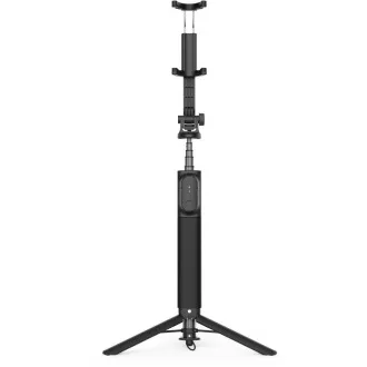 FIXED Selfie-Stick mit Snap XL Stativ und kabellosem Auslöser, 1/4" Gewinde, schwarz