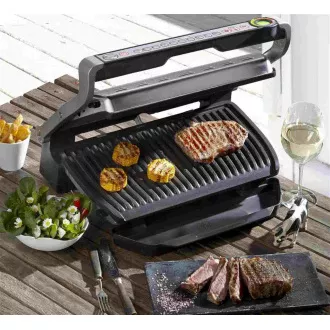 Tefal Optigrill XL GC722D34 Kontaktgrill, 2000 W, 9 Programme, Thermostat, Antihaftbeschichtung, Saftschale Tefal Optigrill XL GC722D34 Kontaktgrill, 2000 W, 9 Programme, Thermostat, Antihaftbeschichtung, Saftschale