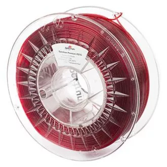 Spectrum Filament Premium PET-G 1000g, transparent rot Spectrum Filament Premium PET-G 1000g, transparent rot