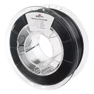 Spectrum Filament S-Flex 90A 250g, tiefschwarz