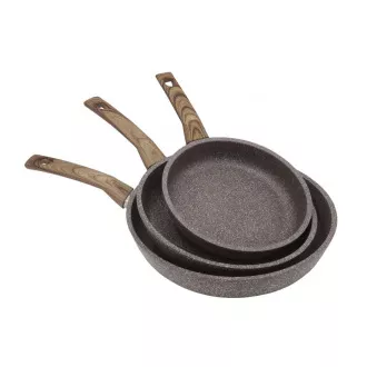 Steuber Alupfanne STONEWOOD, Durchmesser 20 cm