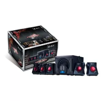 GENIUS Repro GX GAMING SW-G5.1 3500 / 5.1 / 80W / Schwarz, DO GENIUS Repro GX GAMING SW-G5.1 3500 / 5.1 / 80W / Schwarz, DO