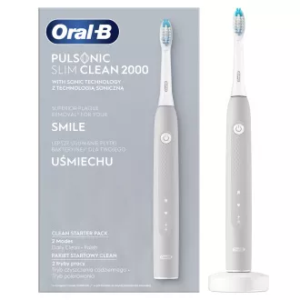 PULSONIC SLIM 2000 PINSEL GRAU ORAL-B PULSONIC SLIM 2000 PINSEL GRAU ORAL-B