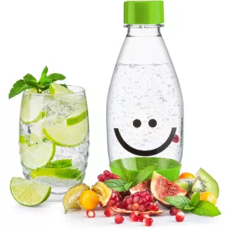 Babyflasche 0,5l Smiley grün SODA