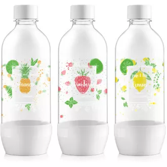 Flasche JET 3 x 1l WEISS (LE FRUCHT) SODA