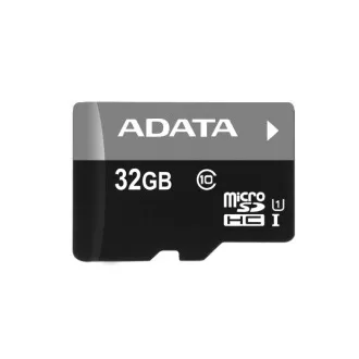 ADATA MicroSDHC-Karte 32 GB UHS-I Klasse 10 + SD-Adapter, Premier ADATA MicroSDHC-Karte 32 GB UHS-I Klasse 10 + SD-Adapter, Premier