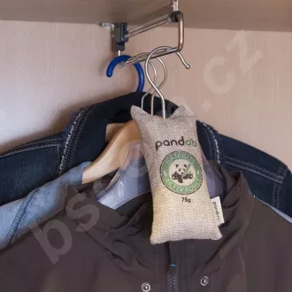 Pandoo Natürlicher Luftreiniger aus Bambus mit Aktivkohle 4x 75 g