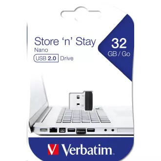 VERBATIM Flash Disk 32GB Store 'n' Stay Nano