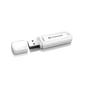 TRANSCEND Flash Disk 64GB JetFlash®370, USB 2.0 (R: 16 / B: 6 MB / s) weiß