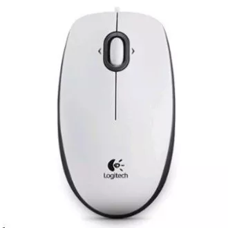Logitech Maus B100, weiß