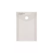 Umschlag Notizbuch A7 hoch mit PP Opaline klar