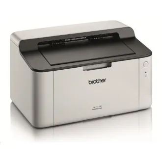 BROTHER Mono-Laserdrucker HL-1110E - A4, 20 Seiten pro Minute, 600 x 600, 1 MB, GDI, USB 2.0, weiß - Unverpackt
