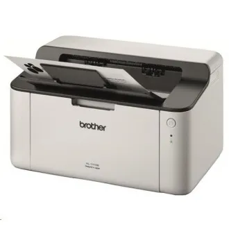 BROTHER Mono-Laserdrucker HL-1110E - A4, 20 Seiten pro Minute, 600 x 600, 1 MB, GDI, USB 2.0, weiß - Unverpackt