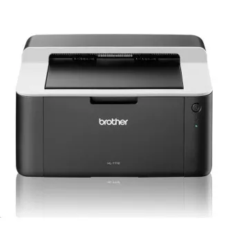 BROTHER Mono-Laserdrucker HL-1112 - A4, 20 Seiten pro Minute, 600x600, 1MB GDI, USB 2.0, Schwarz