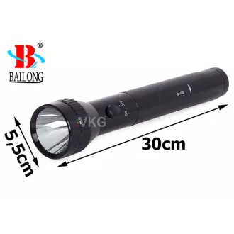 Camping-Taschenlampe Bailong BL-1037, Stromversorgung 3xR20 Batterie