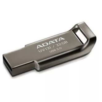 ADATA Flash Disk 32GB UV131, USB 3.1 Dash Drive, Chrom, Metall, grau ADATA Flash Disk 32GB UV131, USB 3.1 Dash Drive, Chrom, Metall, grau