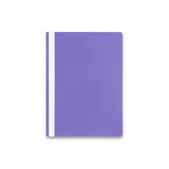 Schnellbinder A4 ROC PP Titelseite klar Rückseite violett